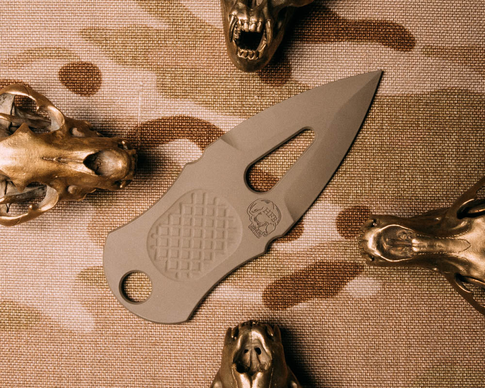 Lapel Dagger - Magpul FDE Cerakote