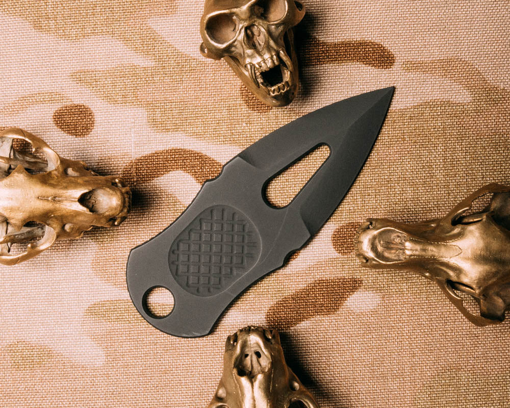 Lapel Dagger - Armor Black Cerakote