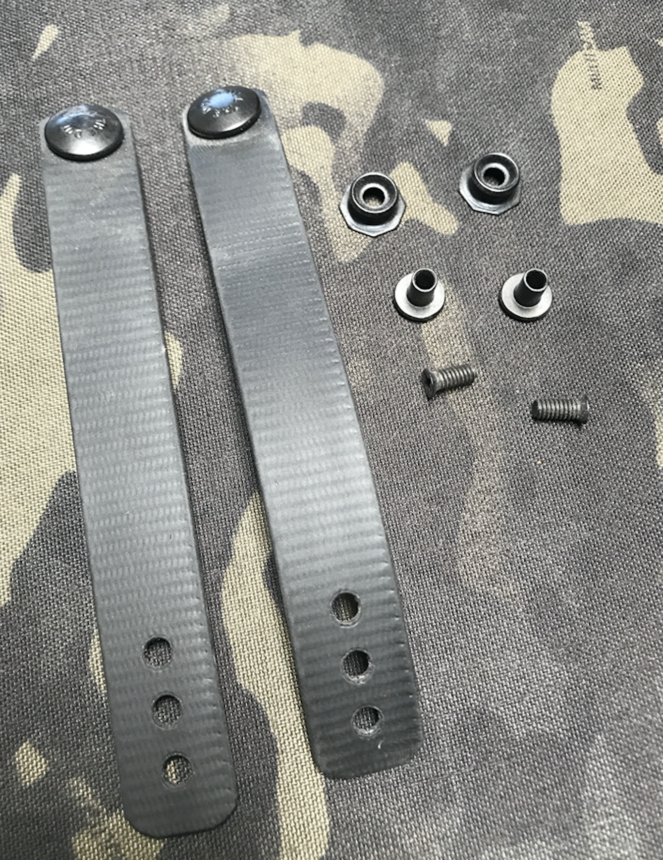 Horizontal belt loops/carry straps) for kydex sheaths, 2 loops per se –  Half Face Blades